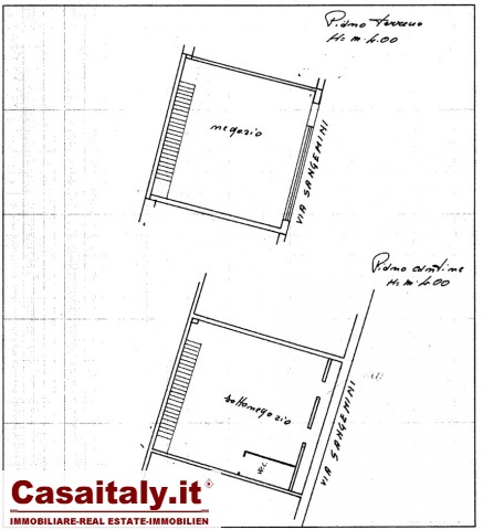 Trionfale, Sangemini, negozio in vendita